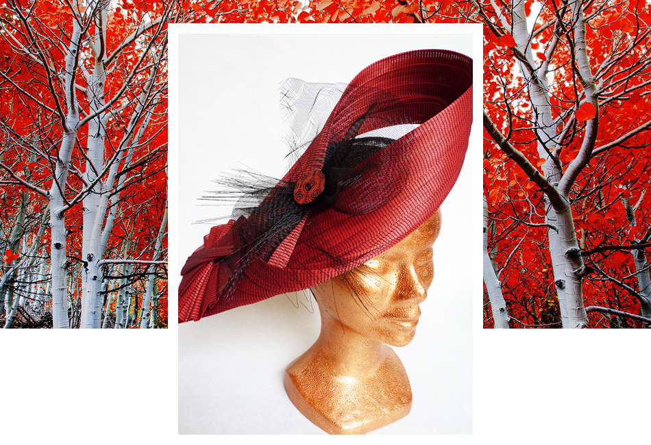 Chapeaux automne hiver - Emmanuelle Caille *Effet de tête - Chapeau sur mesure Paris Chapeaux automne hiver - Emmanuelle Caille *Effet de tête - Chapeau sur mesure Paris