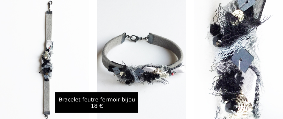 Séries limitées Bracelets bijoux - Emmanuelle Caille *Effet de tête - Chapeau sur mesure Lyon