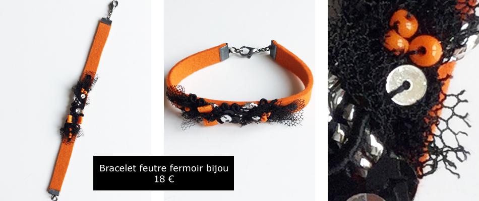 Séries limitées Bracelets bijoux - Emmanuelle Caille *Effet de tête - Chapeau sur mesure Lyon